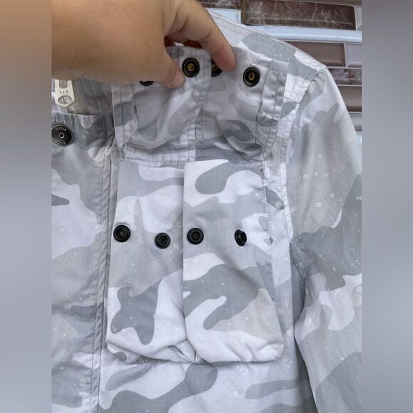 Gstar Ospak Deconstructed Splatter Overshirt small - Picture 7 of 16